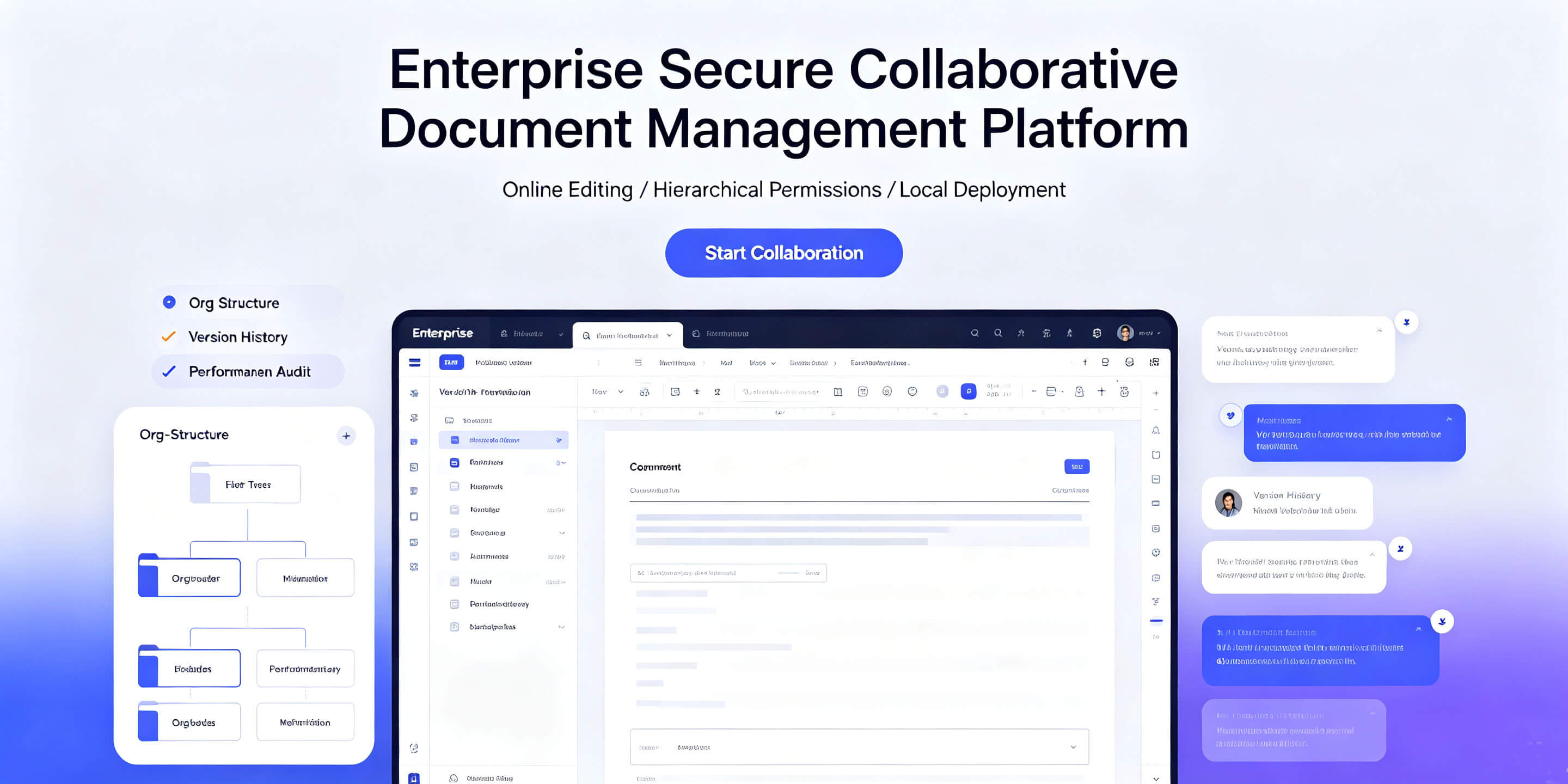 Enterprise Collaborative Document Management Platform